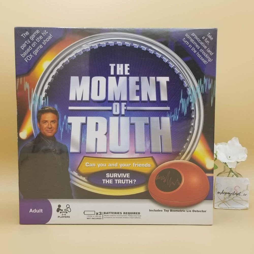 The Moment Of Truth Lie Detector Game